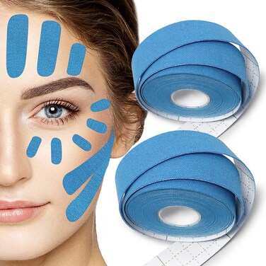 Forehead Wrinkle Patches - Facial Tape - Wrinkle Face Tape - Wrinkle Tape - V Line - Anti Aging Face Mask - Multifunctional High Elasticity Face Tape - Facelift Tapes - Chest Tape - 2.5CM*1000CM