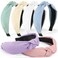 Headbands for Women Girls - 6PCS Stylish Top Knotted Headbands - Knotted Headband for Women - Head Bands Wide Hairband Hair Accessories