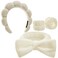 Headbands for Women - Spa Headband and Wristband Set - Headband for Washing Face,Facial Mask,Makeup and Skin Care,Gifts for Women and Teen Girl Gifts Trendy Stuff