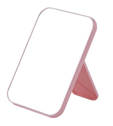 Mirror Super HD Tabletop Mirror Foldable Bracket Designed Makeup Mirror Hand Free/Handheld Mirror