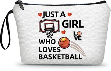 Girls Basketball Bag,Make Up Bag for Teens,Gifts for Basketball Players,Teen Gifts for Girls,Gifts for Woman Unique,Women Gifts,Birthday Gifts for Teen Girls