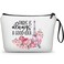 Paris Travel Cosmetic Bags - Unique Women's Gifts for International Travel, Christmas, Sister, Friend