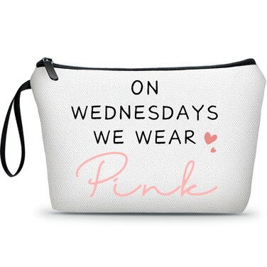 Cosmetic Bag for Purse,Gifts for Little Girls,Mean s Cosmetic Makeup Bag,Fun Gifts for Women Friends,Bridesmaids Proposal Gifts,Sister Birthday Gifts,Christmas Gifts for Teenage Girls