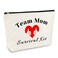 Team Mom Gifts Team Leader Thank You Gift for Women Makeup Bag Cosmetic Bag Pouch Team Mom Appreciation Gifts Birthday Gifts for Coach Mom Baseball Soccer Football Basketball Badminton Swimming Leader