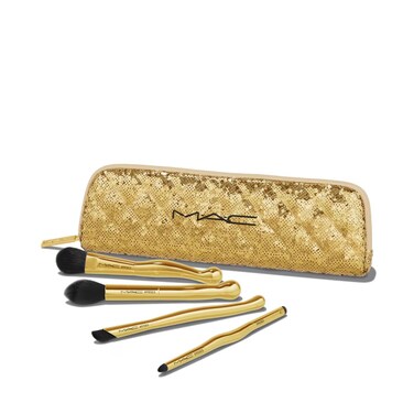 MAC Golden Touch Mini Brush Kit, 5 Piece Set