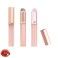 3 Pack Silicone Lip Brush Applicator Reusable Nail Art Smudge Brushes for Chrome Powder Lip Mask Balm Pat Ombre Gel Lipstick Concealer Eyeshadow Girls Women Makeup Cosmetic Tool
