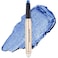 Blue Eyeshadow Stick, Cream Smooth Glitter Shimmer Single Eyeshadow Pencil, Hypoallergenic Waterproof Long Lasting Halloween Eye Shadow Highlighter Stick Eye Liner Pen (Blue Shimmer #16)