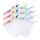 INVODA 20 PCS Soap Net Bag Double Layer Drawstring Soap Mesh Soft Bath Soap Net for Facial Body Exfoliation Cleaning Tool (Random Color)