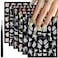6 Sheets 5D Flower Nail Stickers for Nail Art, 3D Embossed Engraved Floral Butterfly Pegatinas U&ntilde;as Nail Accessories Self Adhesive Lace Roses Nail Decals Supplies for Women French Tips Nail Design