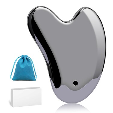 Natural Terahertz Scraping Facial Tool for Enhancing Lymphatic Drainage in The Body