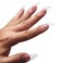 Nail Tips Curved Stiletto, Clear Gel x Extension kit Half Covel to Make Press on 3D Eagle Claw nails, Thick Extra Hawk Deep Curve Almond French Tips Soft False Fake Acrylic Nail 504pc 12 Size
