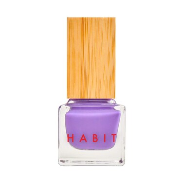 Habit Cosmetics   Vegan, Toxin-Free &amp; Sustainably Packaged Nail Polish - Purple - .3oz (Belladonna)