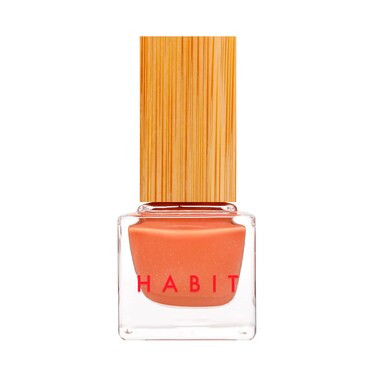Habit Cosmetics   Vegan, Toxin-Free &amp; Sustainably Packaged Nail Polish - Orange - .3oz (Mimosa Mami)