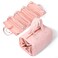 Hanging Travel Toiletry Bag for Women - Foldable Travel Bag for Women - 4 Removable XL TSA Approved Roll up Travel Bag for Cosmetic, Toiletries, Personal Items in One - Hanging Makeup Bag (Blush Pink)