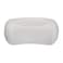Waterproof Foam Padded Spa Bath Pillow Hot Tub Head Back Cushion - White Head and Neck Support Bath Pillow for Bathtub, Home Spa Tub