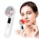 Red Light Therapy for Face and Neck Wrinkles, Anti-Aging Facial Wand, Cold Mold &amp; Warm Deep Clean Skin Care Tools (Off-White)