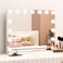Vanity Mirror with Lights, Hollywood Lighted Makeup Mirror with 15 Dimmable Led Bulbs, 3 Color Lighting Modes, USB Charging Port Touch Control 10x Magnification 22.2 &times; 17.3 inch