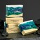Grecian Goats Milk &amp; Olive Oil Ocean Soap, 2-Pack - Natural Bar Soap with Island Citrus Scent, Moisturizing Body &amp; Face Wash, Handmade Goat Milk Soap for All Skin Types