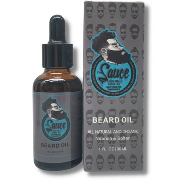 Beard Oil (Grizzly) Soften and Condition Beards And Mustaches With Jojoba and Argan Oil, for men, reusable
