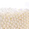 Makeup Beads for Brushes, Art Faux Pearls, HBlife 1100-Piece Round Pearl Beads to Hold Makeup Brush, Lipstick, Mascara, Eyeliner, 8mm (Beige)