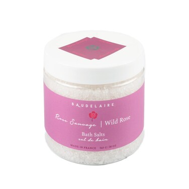 Provence Sante PS Bath Salt Wild Rose, 20-Ounce Jar