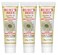 Burt's Bees Soap Bark &amp; Chamomile Deep Cleaning Cream, .75oz Travel Size [3 Pack]