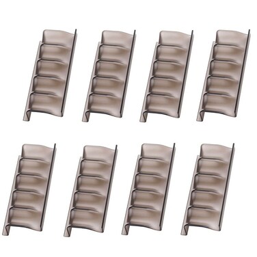 POWERE QIANG 8PCS Oil Bottle Organizer - Expandable Holder for 40 Essential Oil Bottles (5mL-20mL) Display Racks