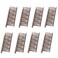 POWERE QIANG 8PCS Oil Bottle Organizer - Expandable Holder for 40 Essential Oil Bottles (5mL-20mL) Display Racks