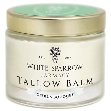 Organic Grass Fed Tallow Balm - (Citrus Bouquet) Organic Tallow from Grass Fed Cows &amp; All Organic ingredients. For Face and Body. (2.0 oz)&hellip;