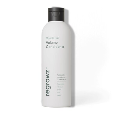 Regrowz Miracle Hair Volume Conditioner 7oz - For Fine,Thin Hair - Boost Shine &amp; Thickness - Suitable for Men and Women - Hair Growth Repair Treatment with Biotin