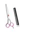 Hair Cutting Scissors, Barber Scissors - Attractive 6.2 Inch Razor Edge Blade Professional Hair scissors - Haircut scissors, Trimming Men/Women (Red 1)