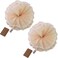 Super Exfoliating Home Spa Weave Loofah Shower Sponge Pouf Mesh Brush - Bath Spa Puff Scrubber Ball - Face Body Poof - Rich Foams Bubble（4.7" Each） Pack of 2