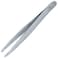 CS26 4" Professional Surgical Grade Stainless Steel Precision Tip Eyebrow Tweezers for Facial Hair Shaping &amp; Removal. Beauty Tool for Men/Women. Made in Solingen Germany (Straight)