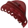 Camila Paris CP2529 French Hair Clip for Women for Thick Hair for Long Curly Wavy Hair, Red, Girls Hair Claw Clips Jaw Styling Hair Accessories for Women, Strong Hold No Slip Grip, Made in France
