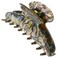 Camila Paris CP3036 French Hair Clip for Thick, Long, Curly &amp; Wavy Hair - Handmade Onyx, Girls' Big Claw Clip, Strong Hold