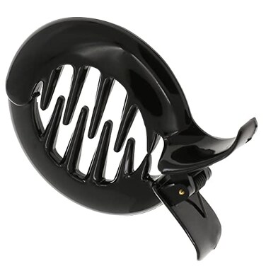 Camila Paris CP3294 French Hair Clip for Women, Girls Round Fish Hair Claw Clips Ponytail Holder Fashion Durable and Styling Hair Accessories for Women, Strong Hold No Slip Grip, Made in France