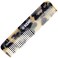 Kent OT TW 4.5" Fine Tooth Comb and Wide Tooth Comb Pocket Comb - Handmade Hair Comb for Men for Hair Combs, Beard Comb and Mustache Comb - Combs for Women and Kids, Saw Cut and Hand Polished