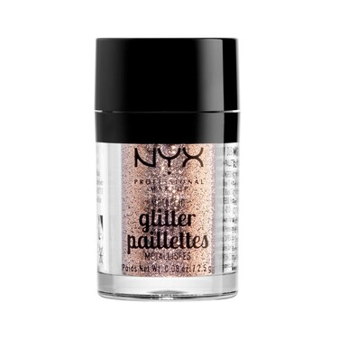 NYX PROFESSIONAL MAKEUP Face and Body Glitter, Metallic Glitter, Goldstone
