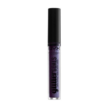 NYX PROFESSIONAL MAKEUP Glitter Goals Liquid Lipstick - Amethyst Vibes (Purple With Multi-Dimensional Glitter)