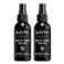 NYX PROFESSIONAL MAKEUP Makeup Setting Spray - Matte Finish, Long-Lasting Face Mist for up to 16HR Wear, Vegan Formula (Pack of 2)