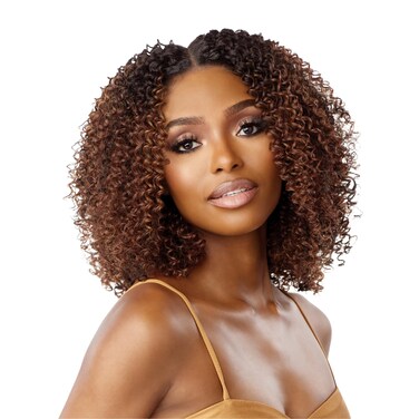 Sensationnel Butta lace wigs - unit 46 extra wide 5 inch deep parting synthetic preplucked hairline glueless lacefront (BALAYAGECOPPER)