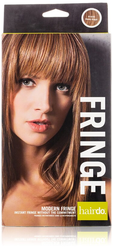 Hairdo Modern Fringe Clip In Bang, R14 25 Honey Ginger