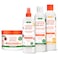 Cantu Care for Kids Haircare Regimen Set with Large Size Shampoo + Conditioner + Detangler + Leave-In Conditioner (Pack of 4)