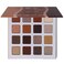 Juvia's Place Coffee Shop Eyeshadow Palette - 16 Pan Palette, Tan, Auburn, &amp; Rich Dark Chocolate, Mattes and Shimmers, Highly Pigmented and Buttery Texture