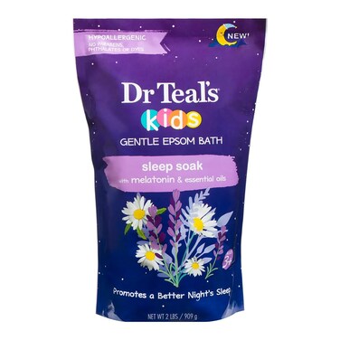 Dr Teal's Kids Gentle Epsom Bath Sleep Soak with Melatonin &amp; Essential Oils