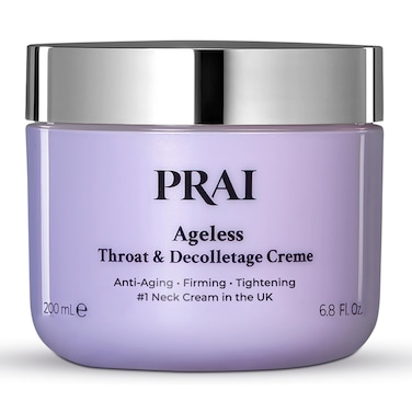PRAI Beauty Ageless Throat &amp; D&eacute;colletage Neck Creme 6.8 Oz   crepe erase, wrinkle cream for women, neck cream, neck creams for tightening and firming, wrinkle cream, anti aging