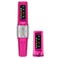 Microbeau - Flux Mini Wireless Tattoo Machine for Makeup Application - 2.5mm Stroke &amp; Up To 5 Hours Battery - Slim, Ergonomic Design, Includes 2 Batteries (Bubblegum Pink)