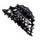 kreepsville 666 Spiderweb Claw Clip Gothic Horror Hair Accessory (Black), 1 Count (Pack of 1)