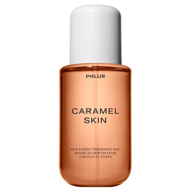PHLUR Caramel Skin Body Mist - Hair &amp; Body Mist for Women &amp; Men Fragrance - Caramel Body Spray with Vanilla, Brown Sugar, Bergamot, Sandalwood &amp; Musk (8 Fl Oz)