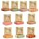 Varina Natural Fruity Variety Bar Soap - Gentle Cleansing for Sensitive Skin, Fruity - 10 Pack